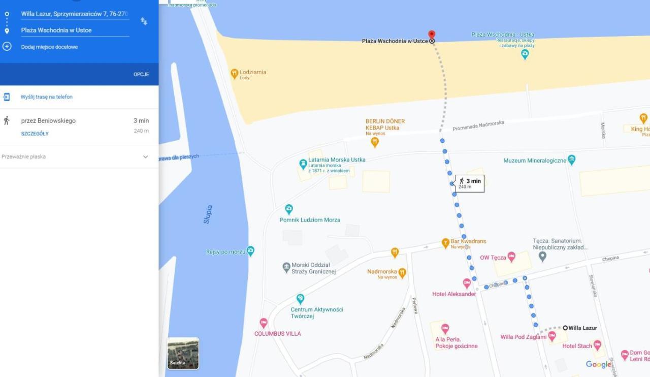 Willa Lazur Ustka Exteriér fotografie